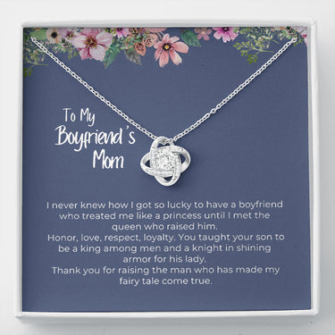 Gift to My Boyfriend's Mom Necklace with Gift Box 118